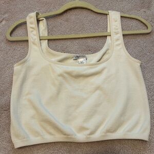 Cream Tank Top